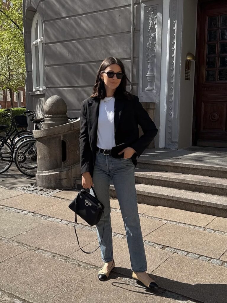 petite high waisted jeans outfits